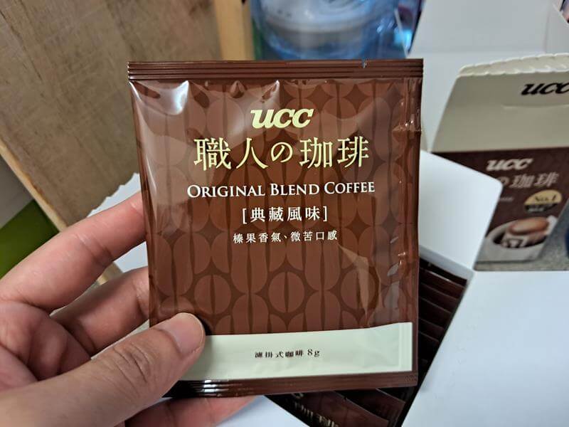 UCC典藏風味濾掛式咖啡單包裝